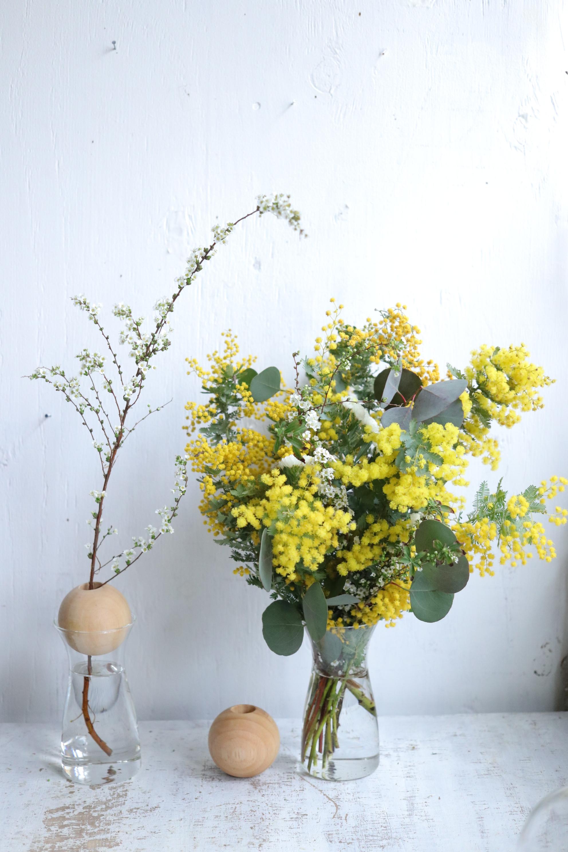 花のある暮らしの始めの一歩セット〜生花もドライフラワーも＊1輪挿しもブーケも飾れるベースセット | 11枚目