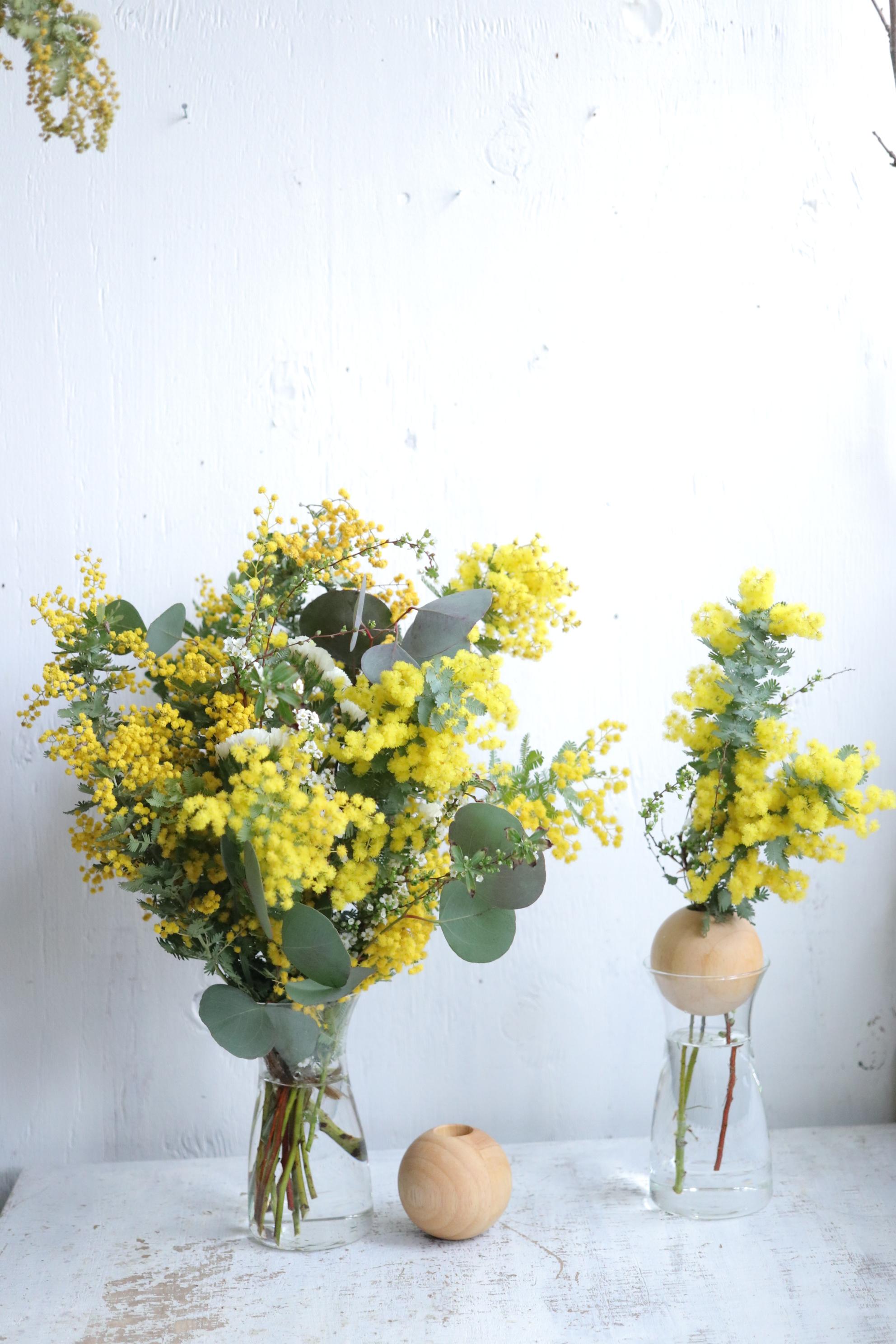 花のある暮らしの始めの一歩セット〜生花もドライフラワーも＊1輪挿しもブーケも飾れるベースセット | 12枚目